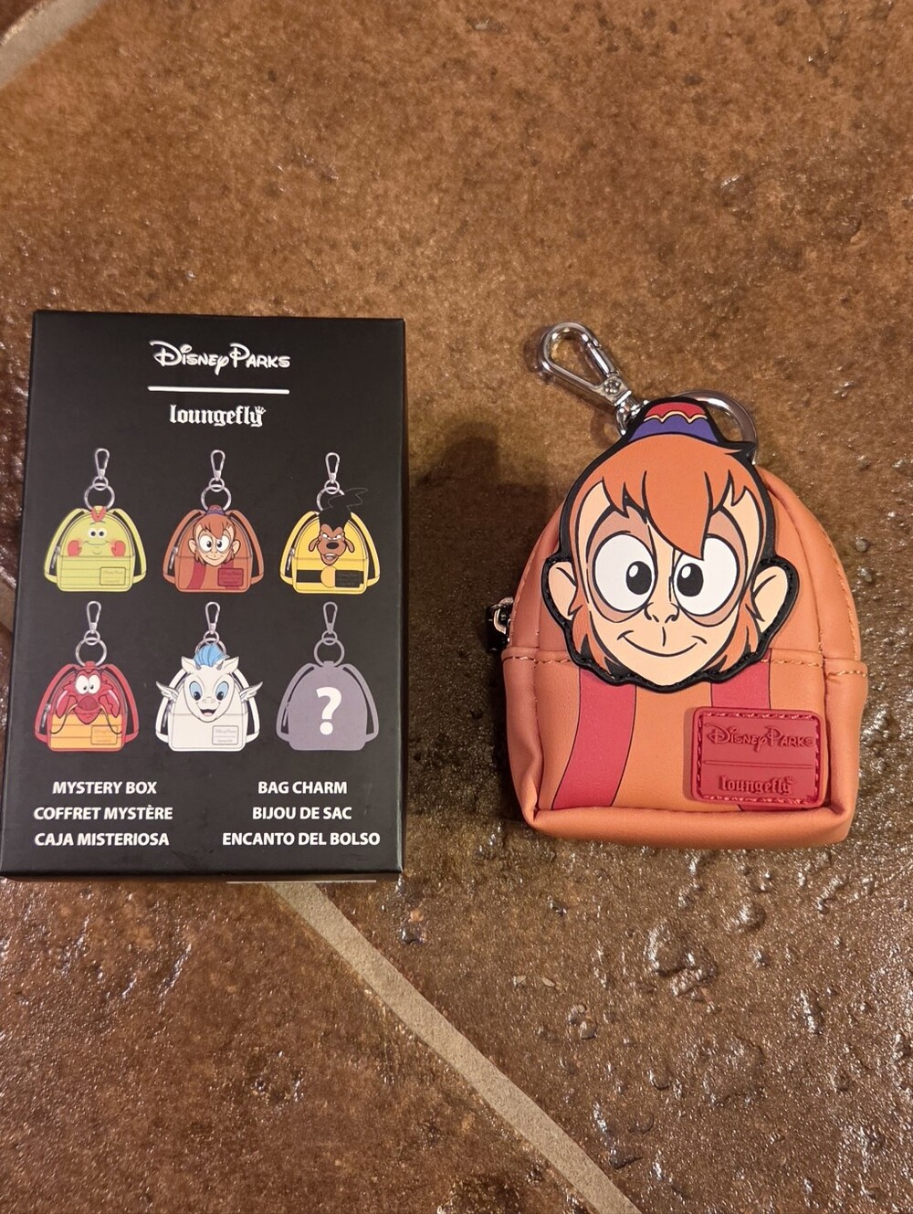 Disney 90s Characters Loungefly Mystery Bag Charms - Abu